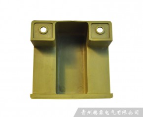 管式滑触线对扣护盒